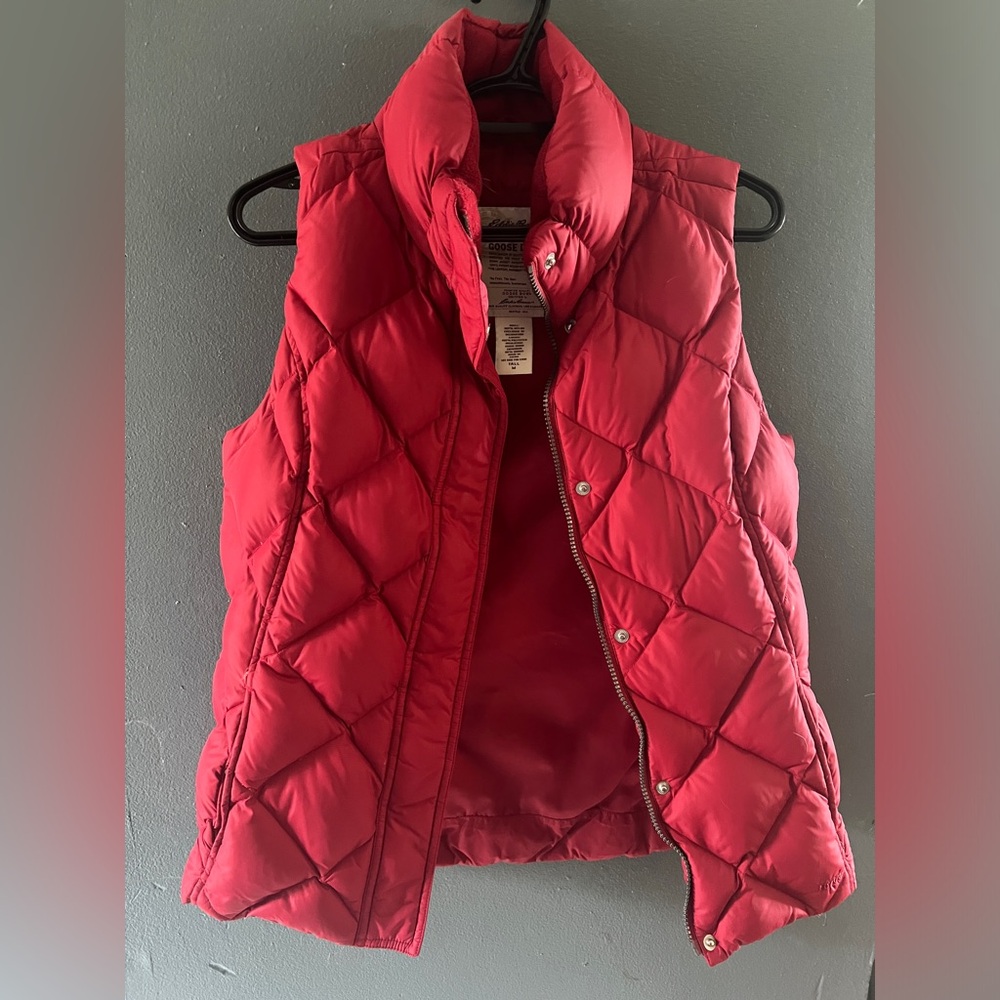 Goose down Eddie Bauer vest